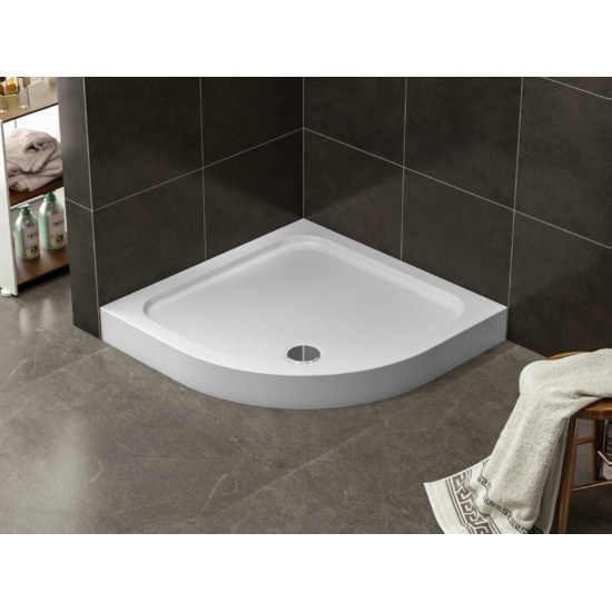 Oval Monoblock Shower Tray h:11|BAT-TOM-13 