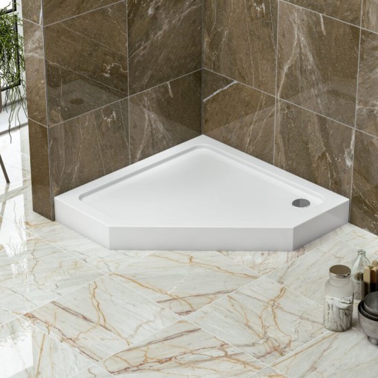 Pentagonal Monoblock Shower Tray h:11|BAT-TPM-13