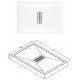 Rectangular Monoblock Shower Tray h:11|BAT-TR2-13