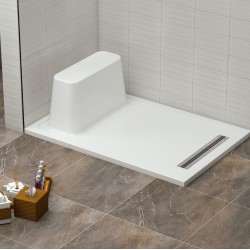 Rectangular Sitting Slim Shower Tray h:3,5|BAT-TR3-03