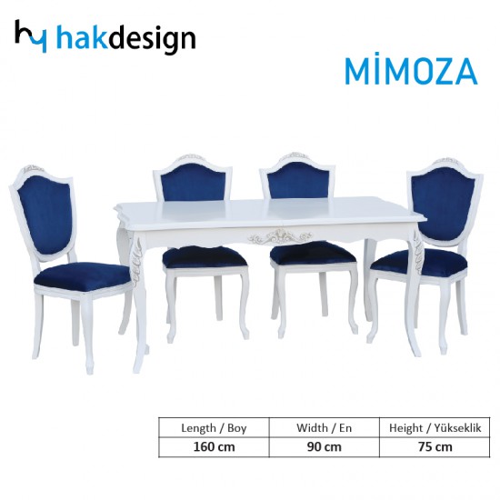 MIMOZA Carved Extendable Table