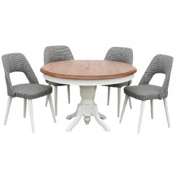 NEHIR Round Fixed Table